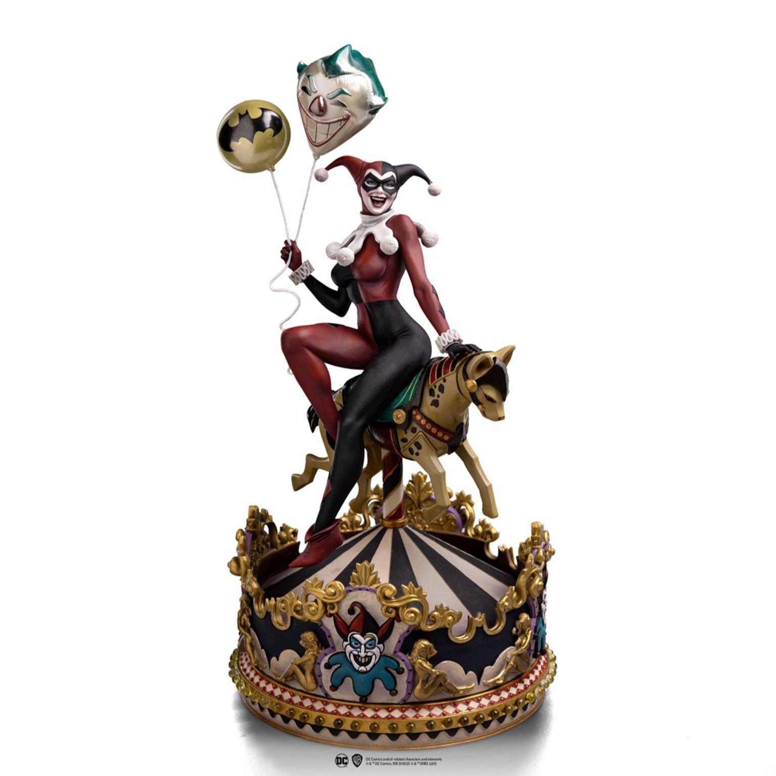 Harley Quinn Unleashed Art Scale 1/10 statue by Iron Studios