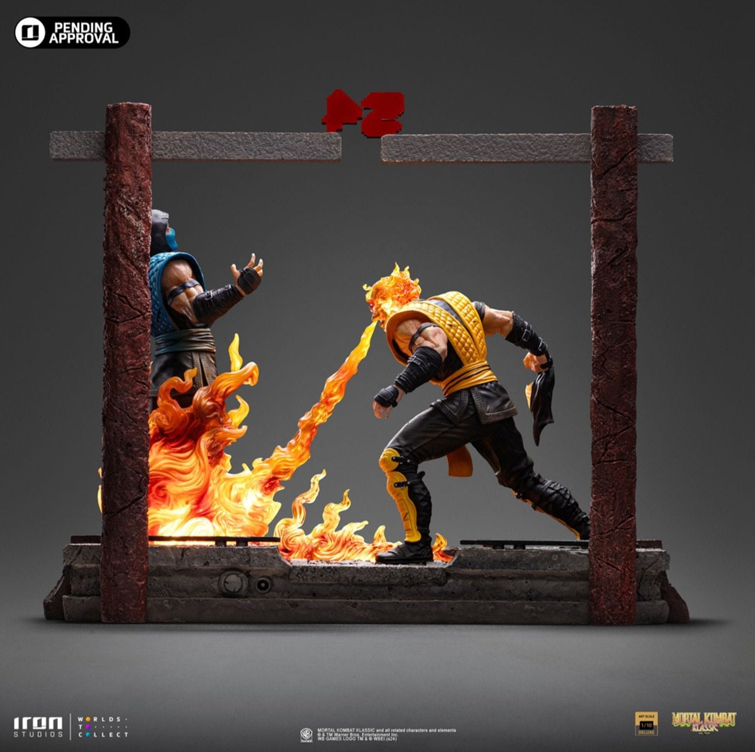 Scorpion Fatality (Mortal Kombat) Art Scale 1/10 by Iron Studios