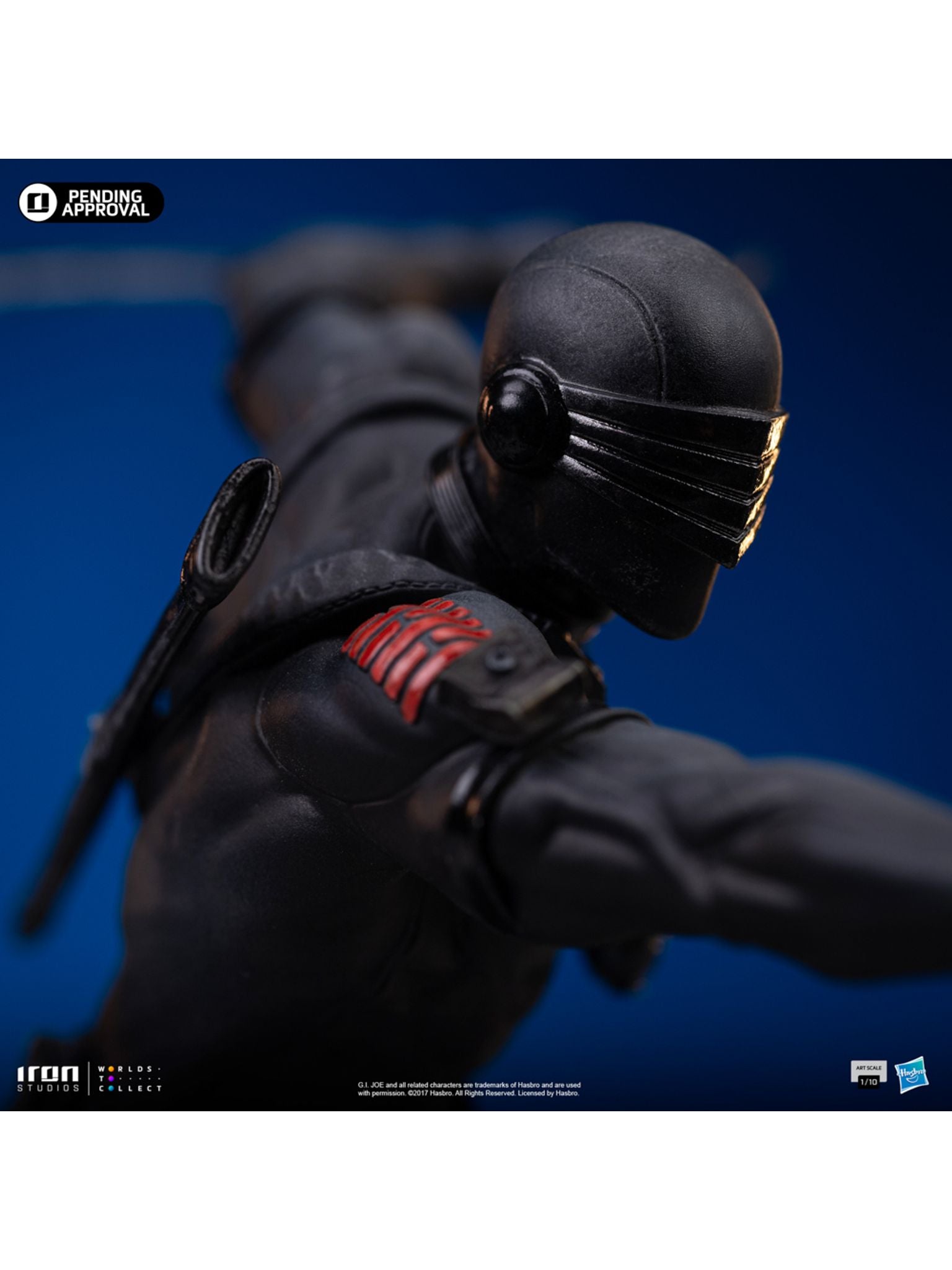 Snake Eyes (G.I Joe) Art Scale 1/10 Statue By Iron Studios