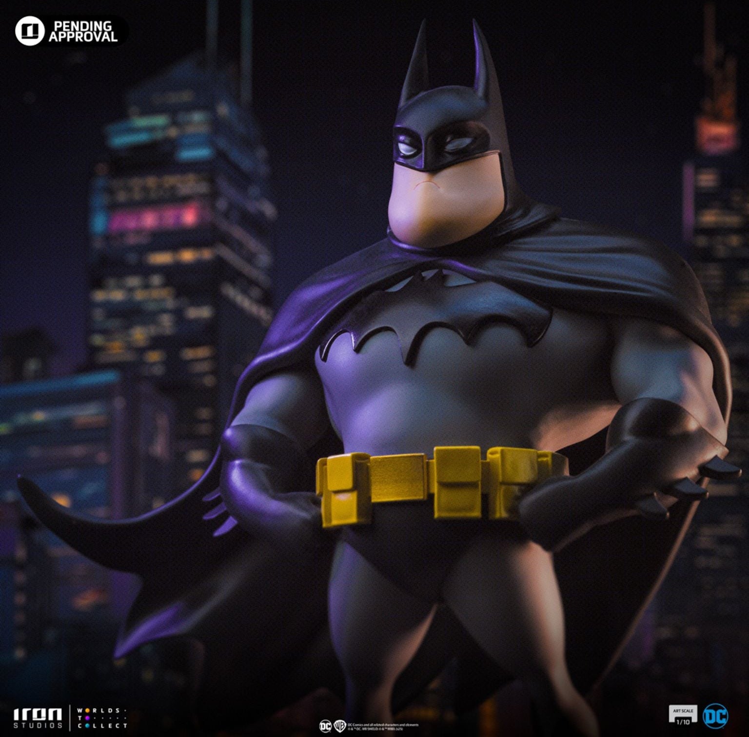 Batman (DC Comics Icons Animated) statue by Iron Studios