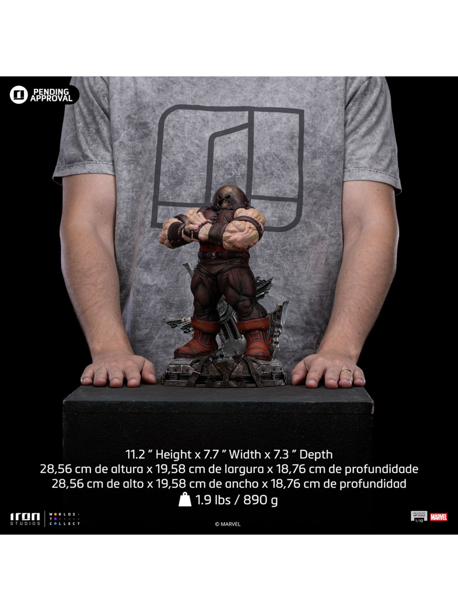 Juggernaut Unleashed (X-Men) Art Scale 1/10 statue