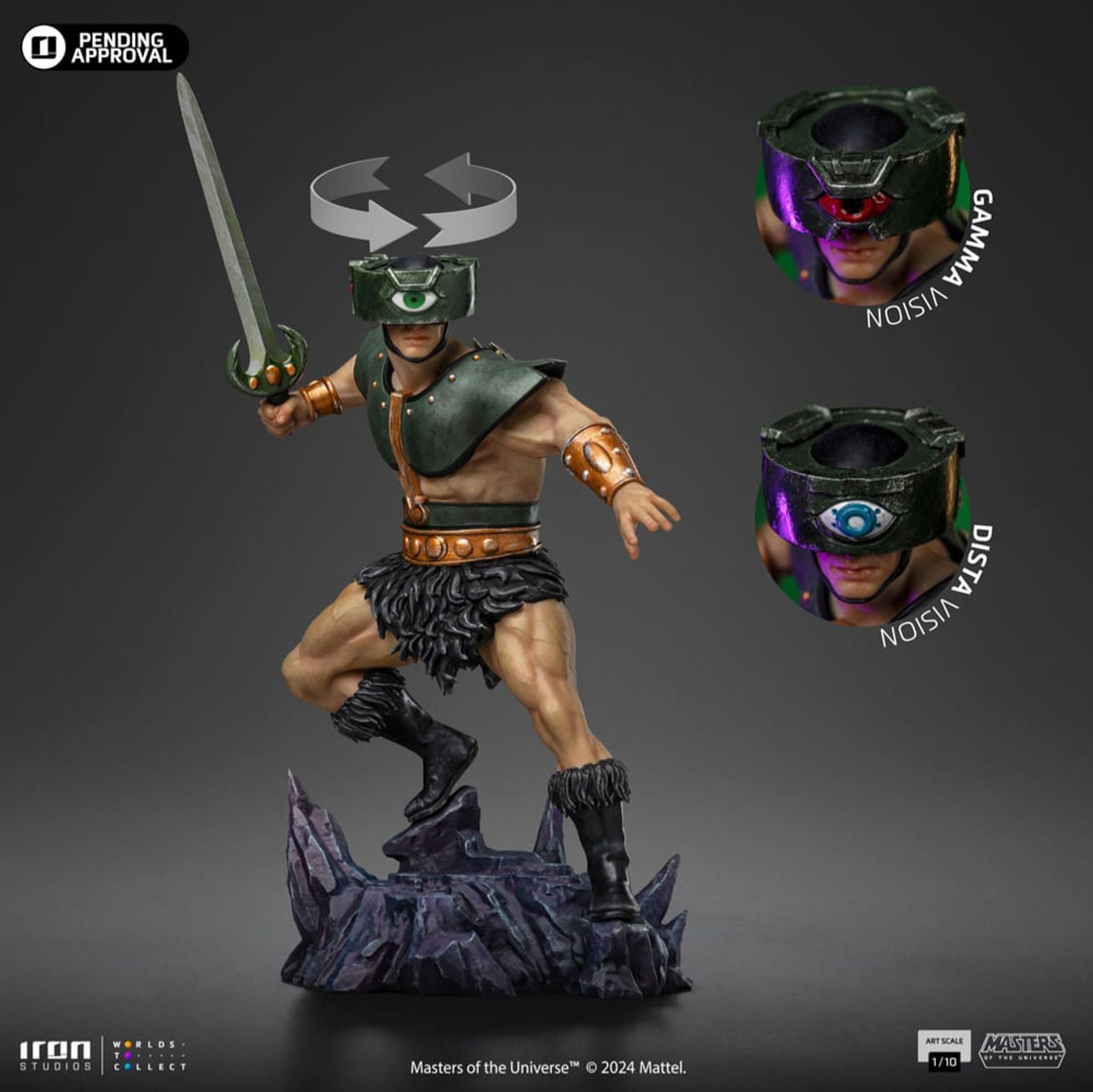 Triklops (Masters of the Universe) Art Scale 1/10 Statue By Iron Studios