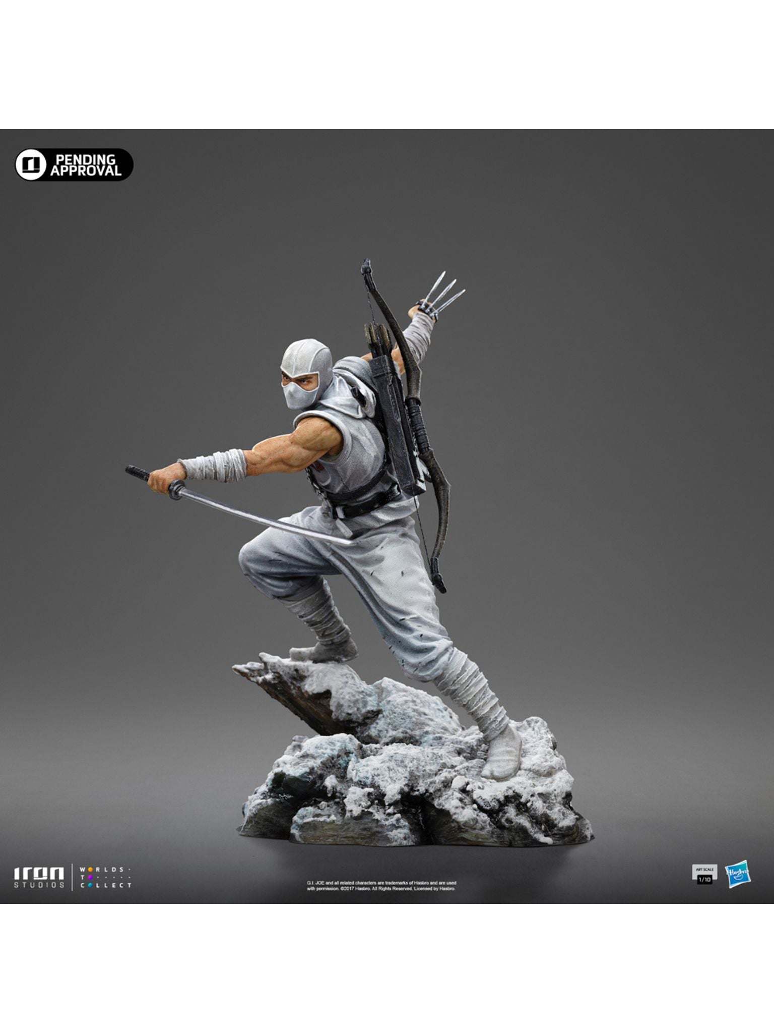 Storm Shadow (G.I Joe) Art Scale 1/10 Statue By Iron Studios