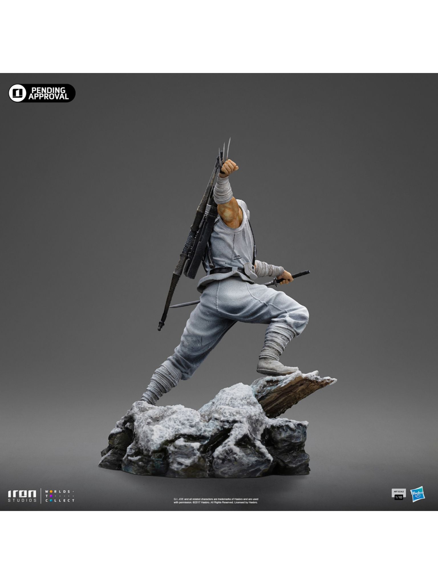 Storm Shadow (G.I Joe) Art Scale 1/10 Statue By Iron Studios