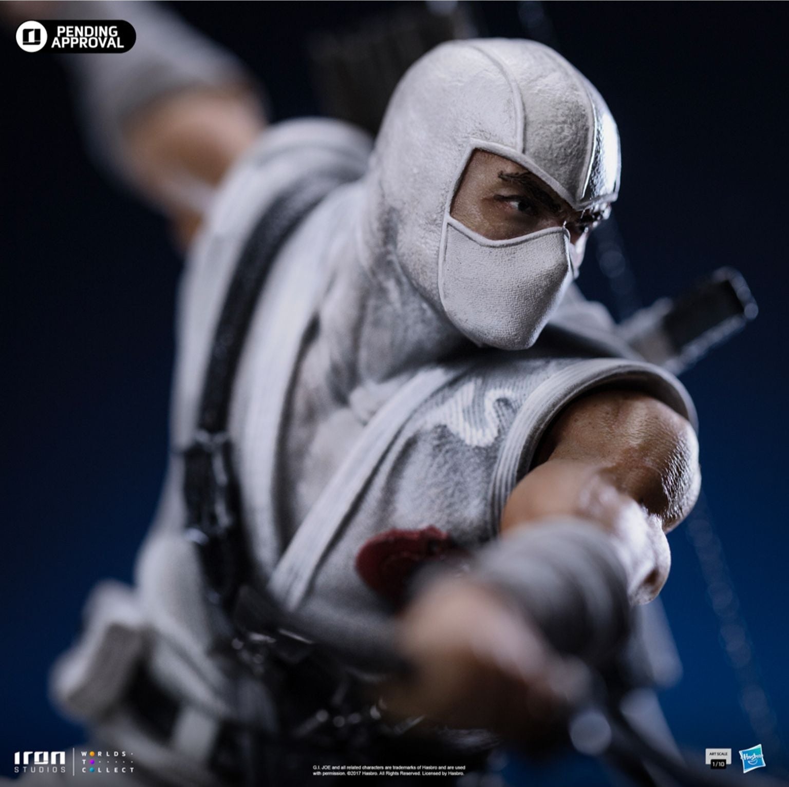 Storm Shadow (G.I Joe) Art Scale 1/10 Statue By Iron Studios