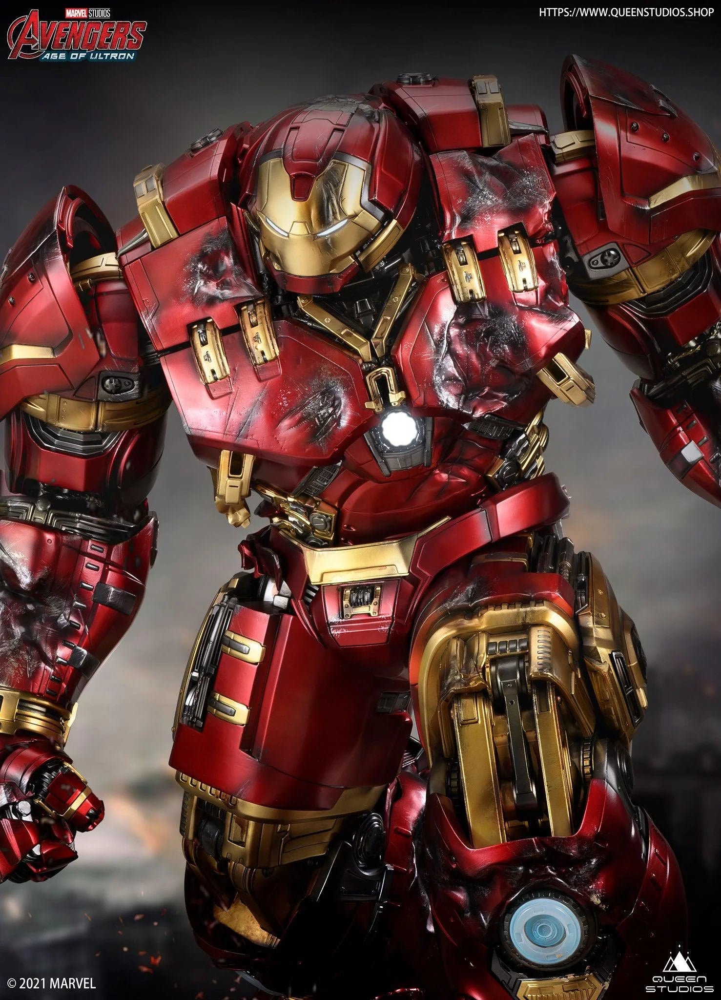 Queen Studios Iron Man Hulkbuster Mark 44 1/4 Scale Statue