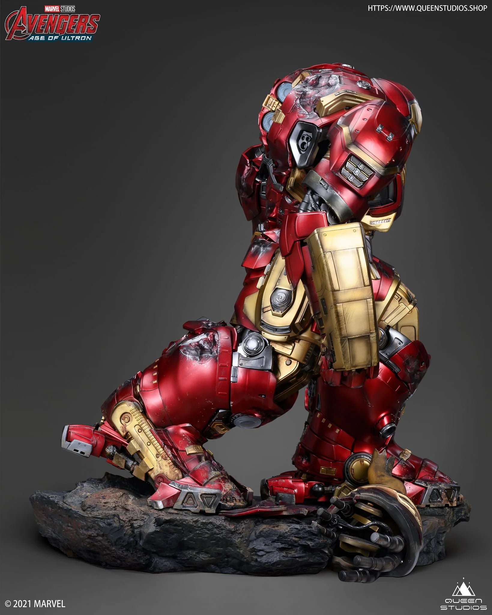 Queen Studios Iron Man Hulkbuster Mark 44 1/4 Scale Statue