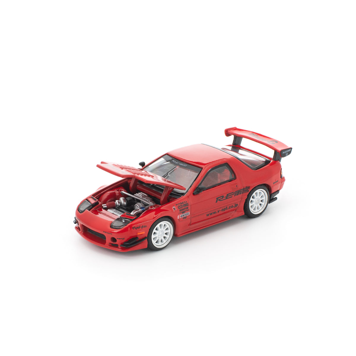 MAZDA RX7 FC3S RE-AMEMIYA RED PR640343 by Pop Race