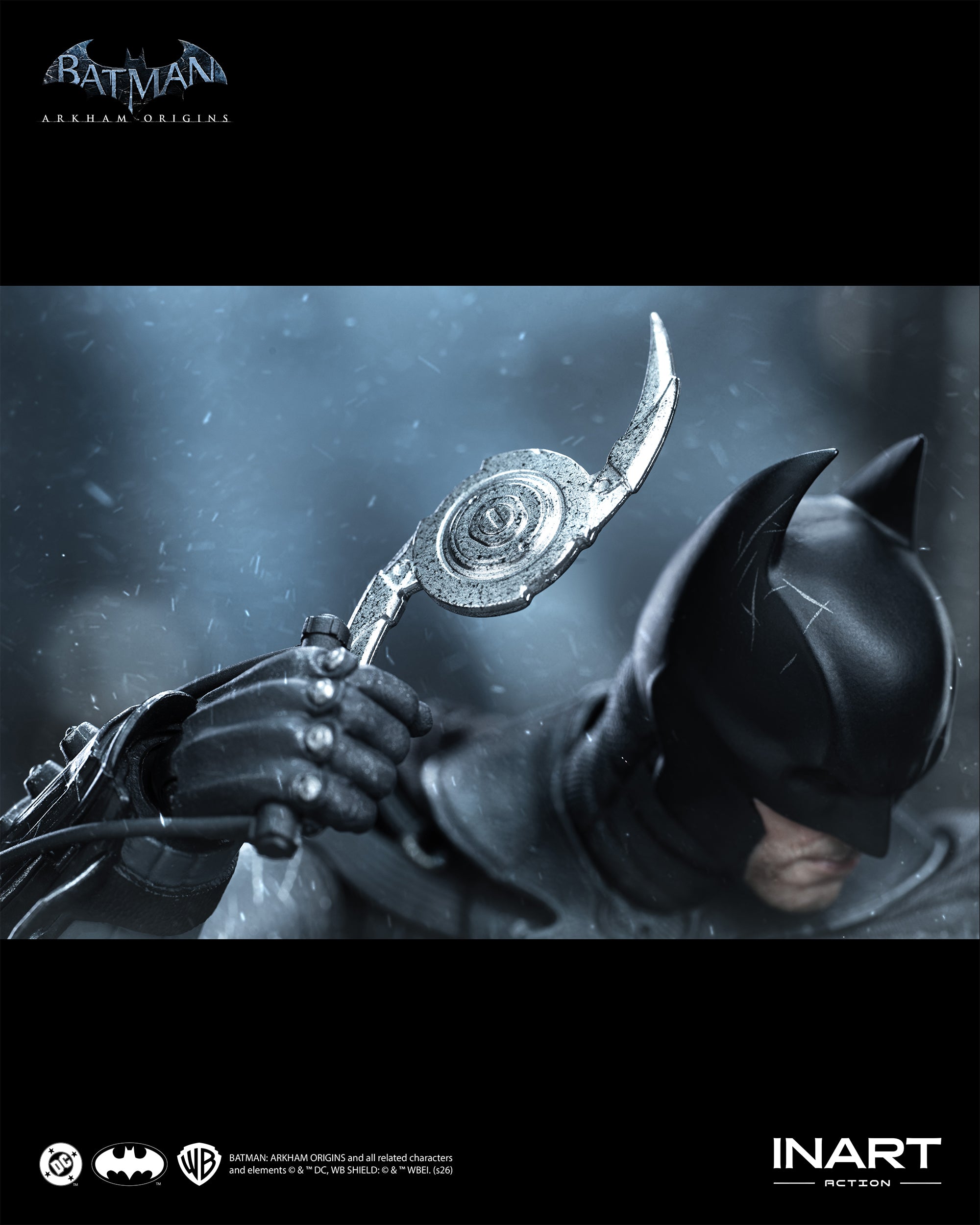 INART Action – Batman: Arkham Origins – Batman (Battle Damaged Version) Action Figure