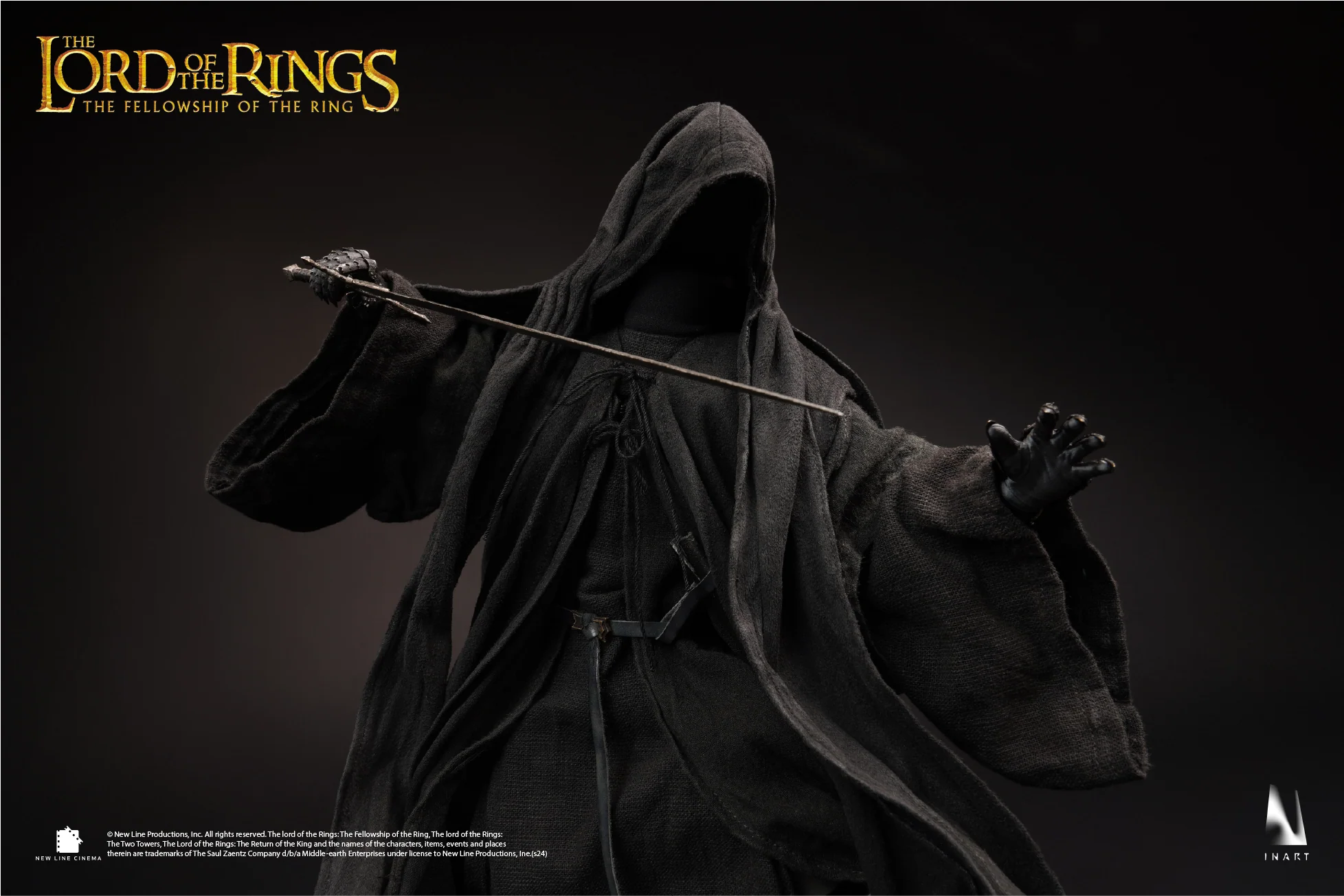 Nazgûl (Ringwraith) Sixth Scale Deluxe Version with Horse Figure