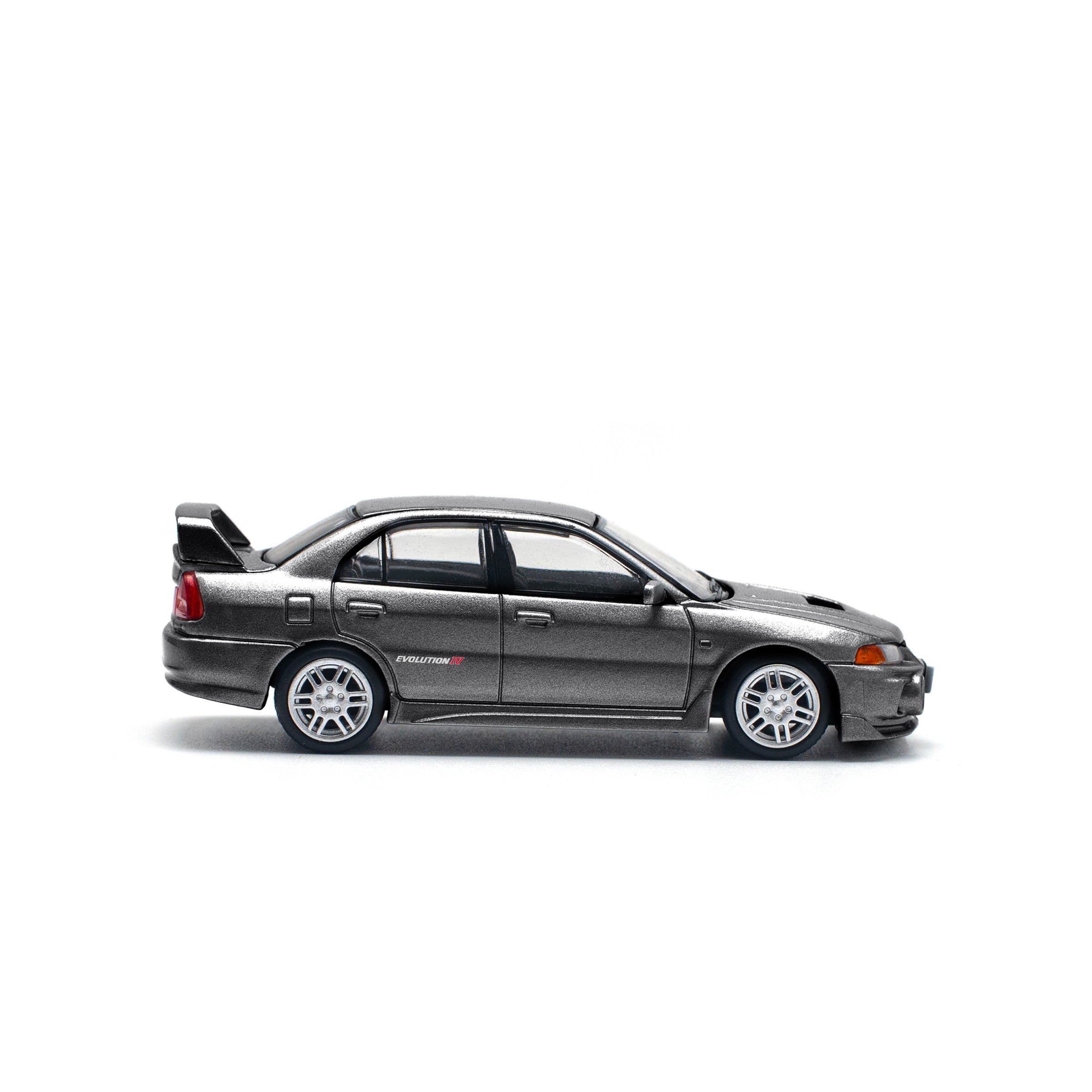 Mitsubishi Lancer EVO IV Dark Grey PR640327 by Pop Race