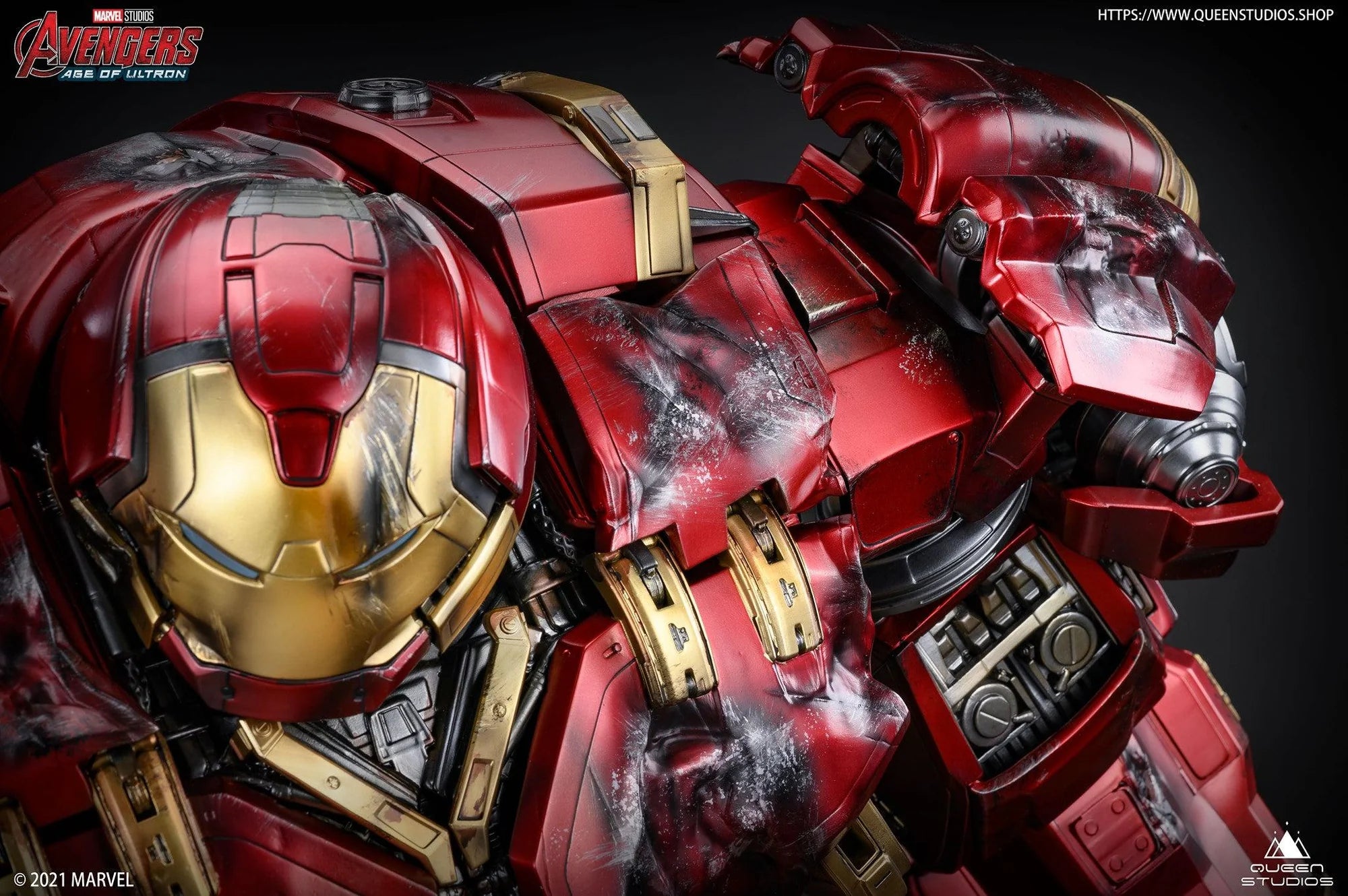 Queen Studios Iron Man Hulkbuster Mark 44 1/4 Scale Statue