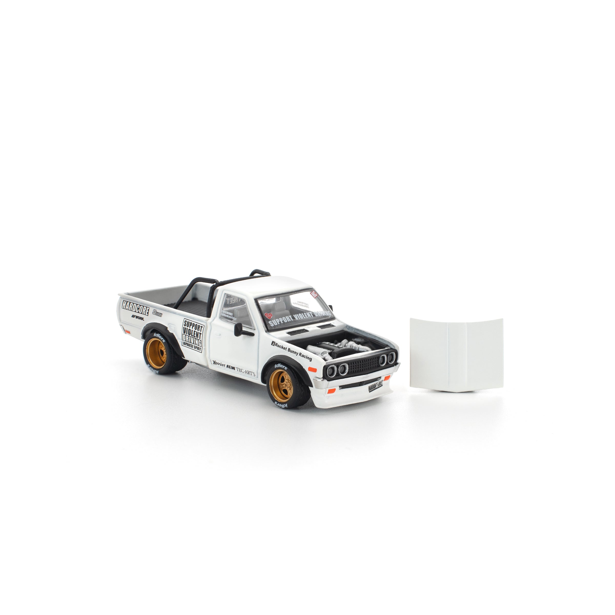 PANDEM DATSUN 620 White PR64350 by Pop Race
