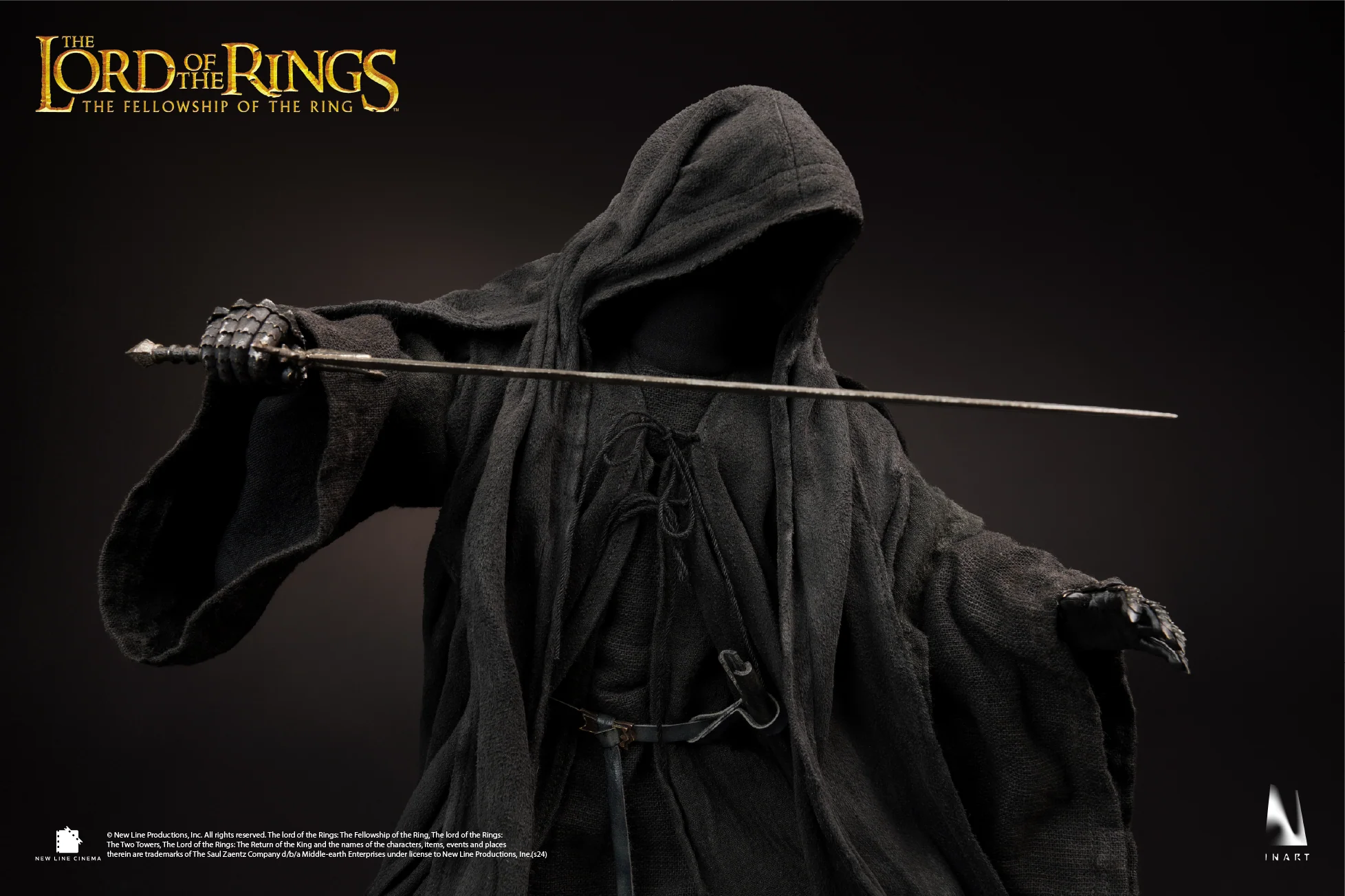 Nazgûl (Ringwraith) Sixth Scale Deluxe Version with Horse Figure