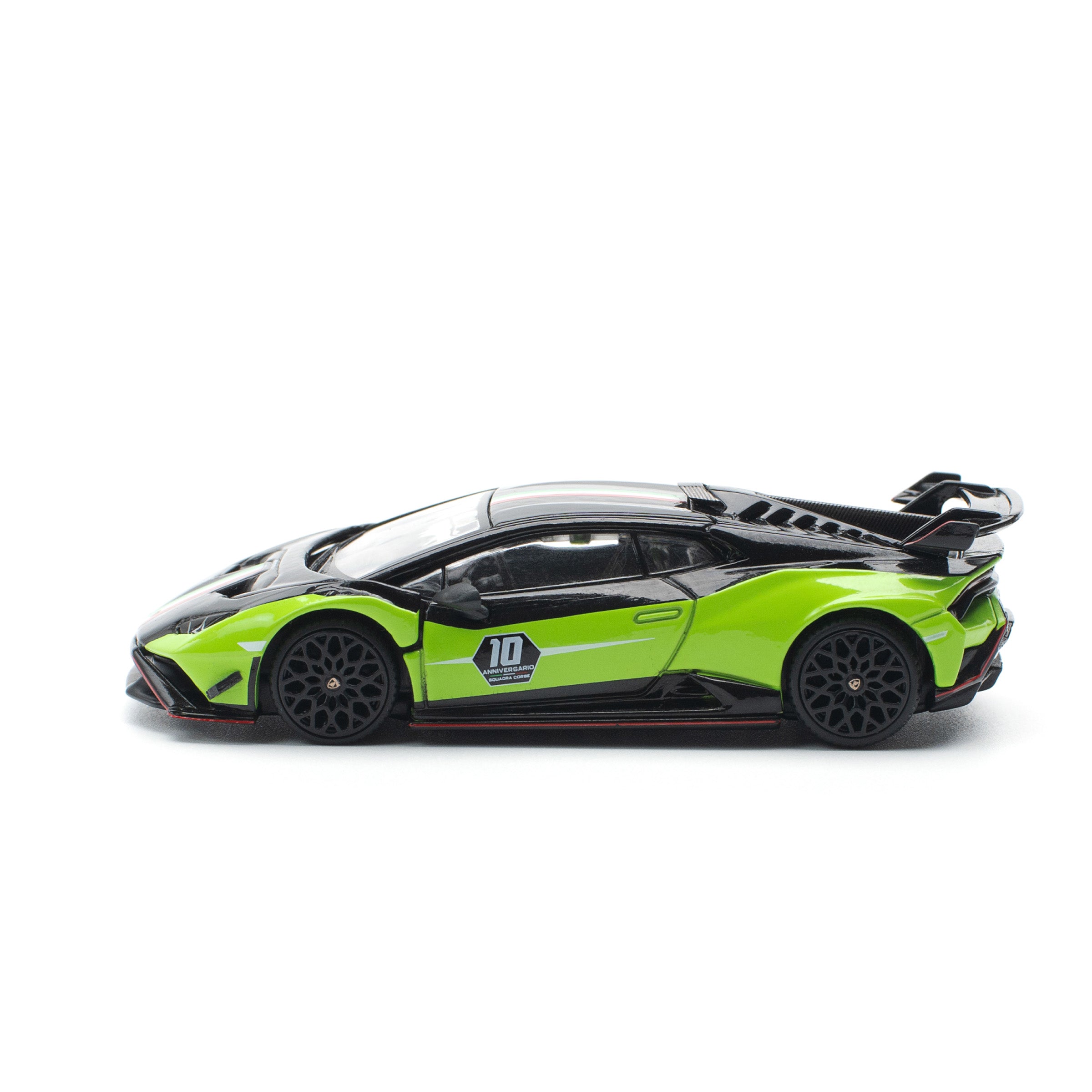 LAMBORGHINI HURACAN STO (LP640-2) 10 ANNIVERSARIO (Green/Black) PR640189 by Pop Race