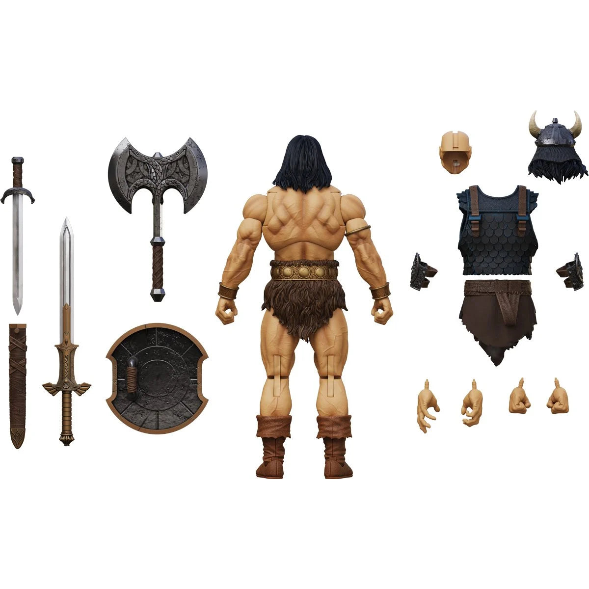 Conan The Barbarian Reaver Of The Black Coast Epic H.A.C.K.S. 1:12 Scale Action Figure By Boss Fight Studio