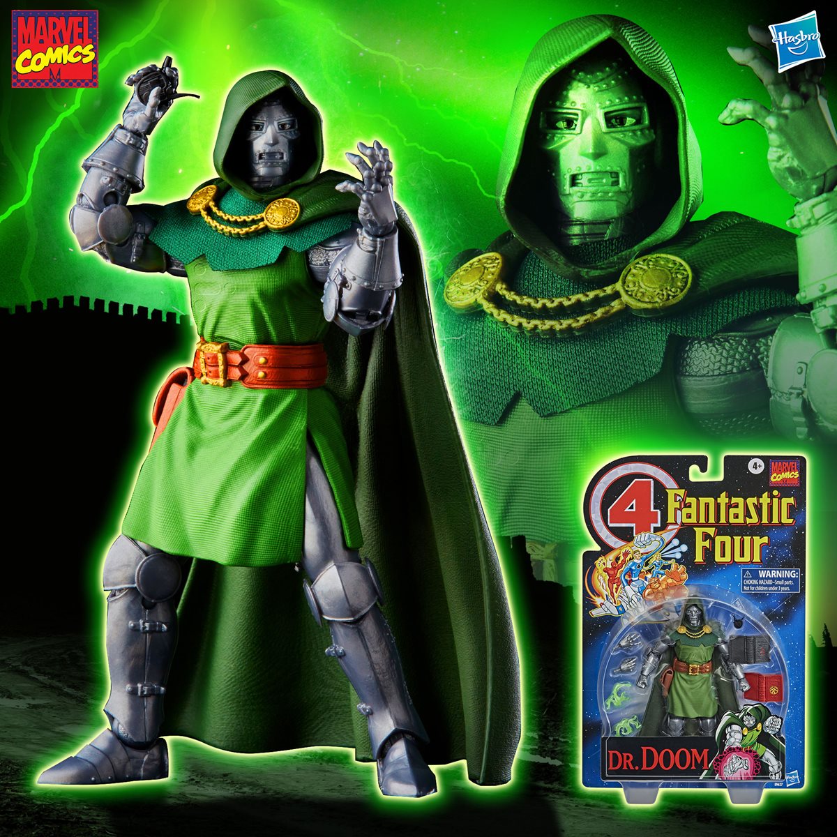 Marvel Legends Retro Dr Doom Action Figure