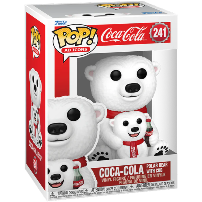 Coca-Cola Polar Bear with Cub Funko Pop!