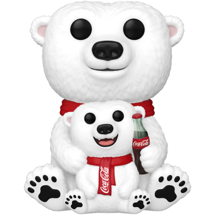 Coca-Cola Polar Bear with Cub Funko Pop!