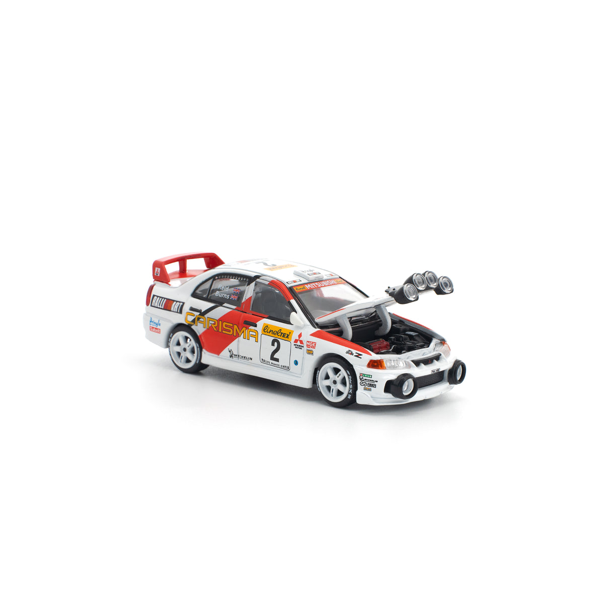 Mitsubishi Lancer EVO IV 1998 Monte Carlo Rally PR640402 by Pop Race