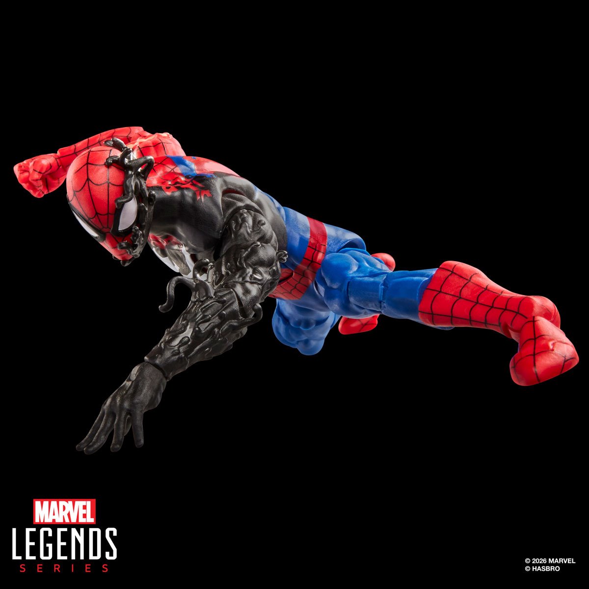 Secret Wars Marvel Legends Series Spider-Man (Alien Costume) Action Figure