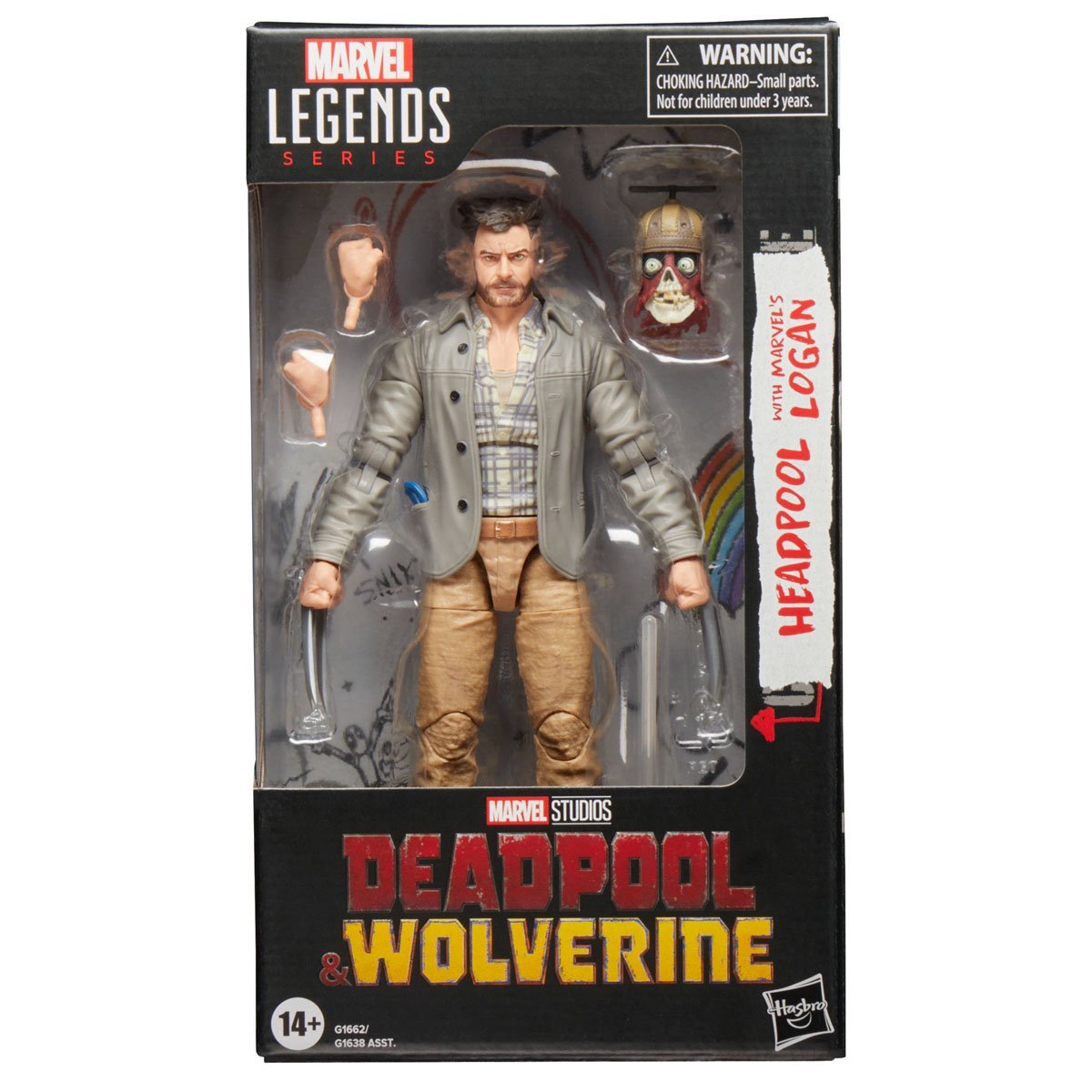 Marvel Legends Logan w/ Headpool (Deadpool & Wolverine)