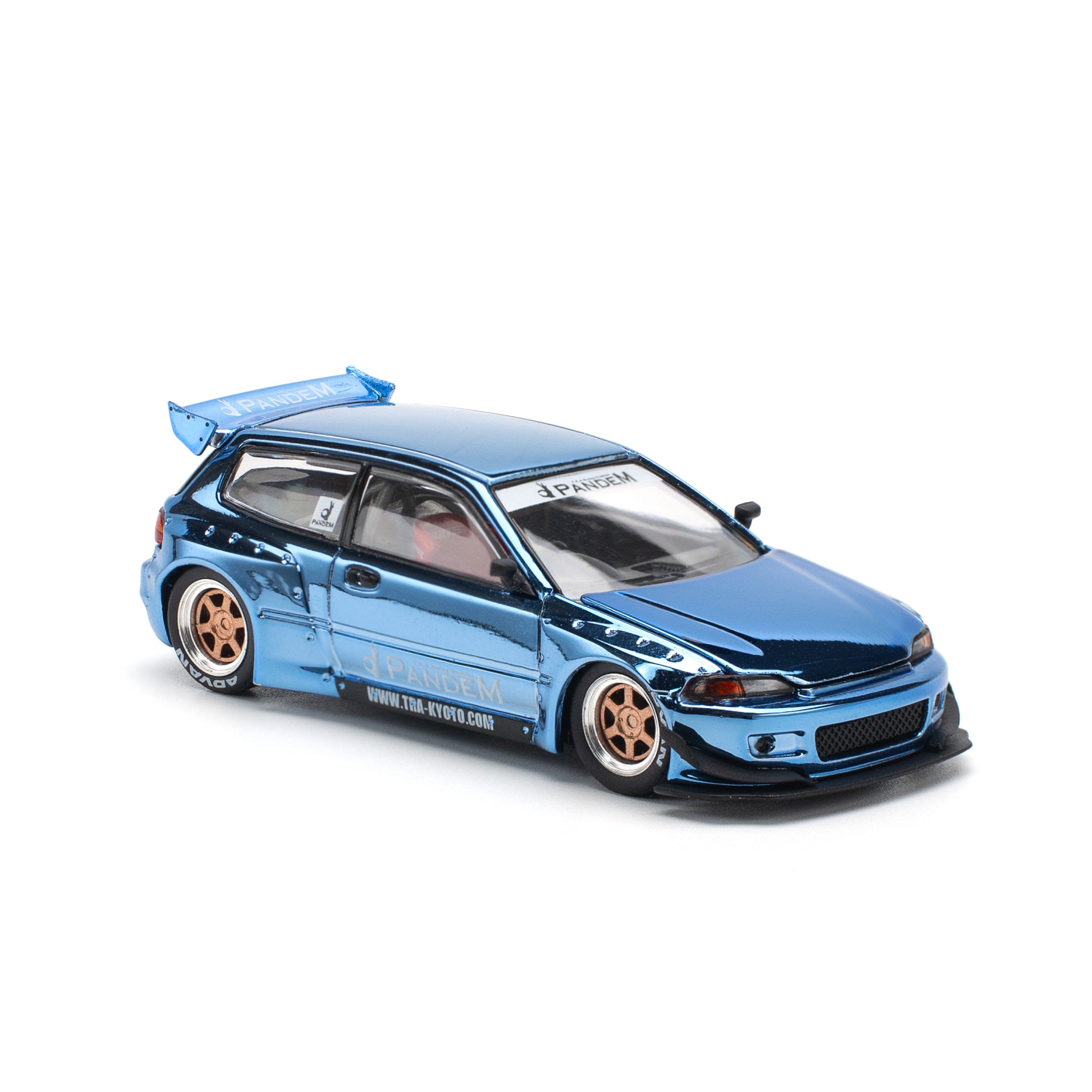 PANDEM CIVIC EG6 - BLUE CHROME PR640206 by Pop Race