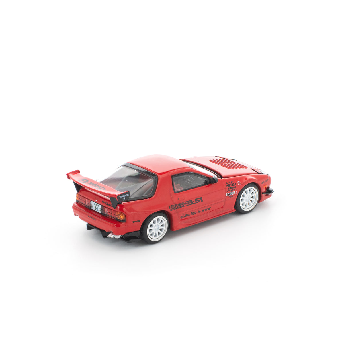 MAZDA RX7 FC3S RE-AMEMIYA RED PR640343 by Pop Race
