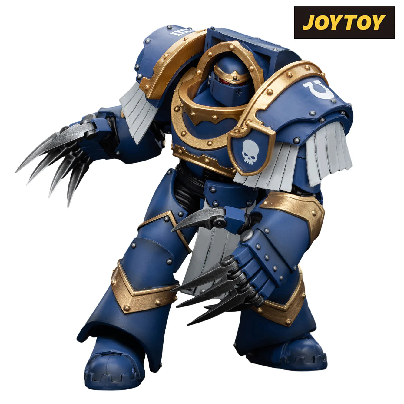Warhammer: The Horus Heresy Ultramarines Cataphractii Terminator Squad Terminator with Lightning Claws Action Figure