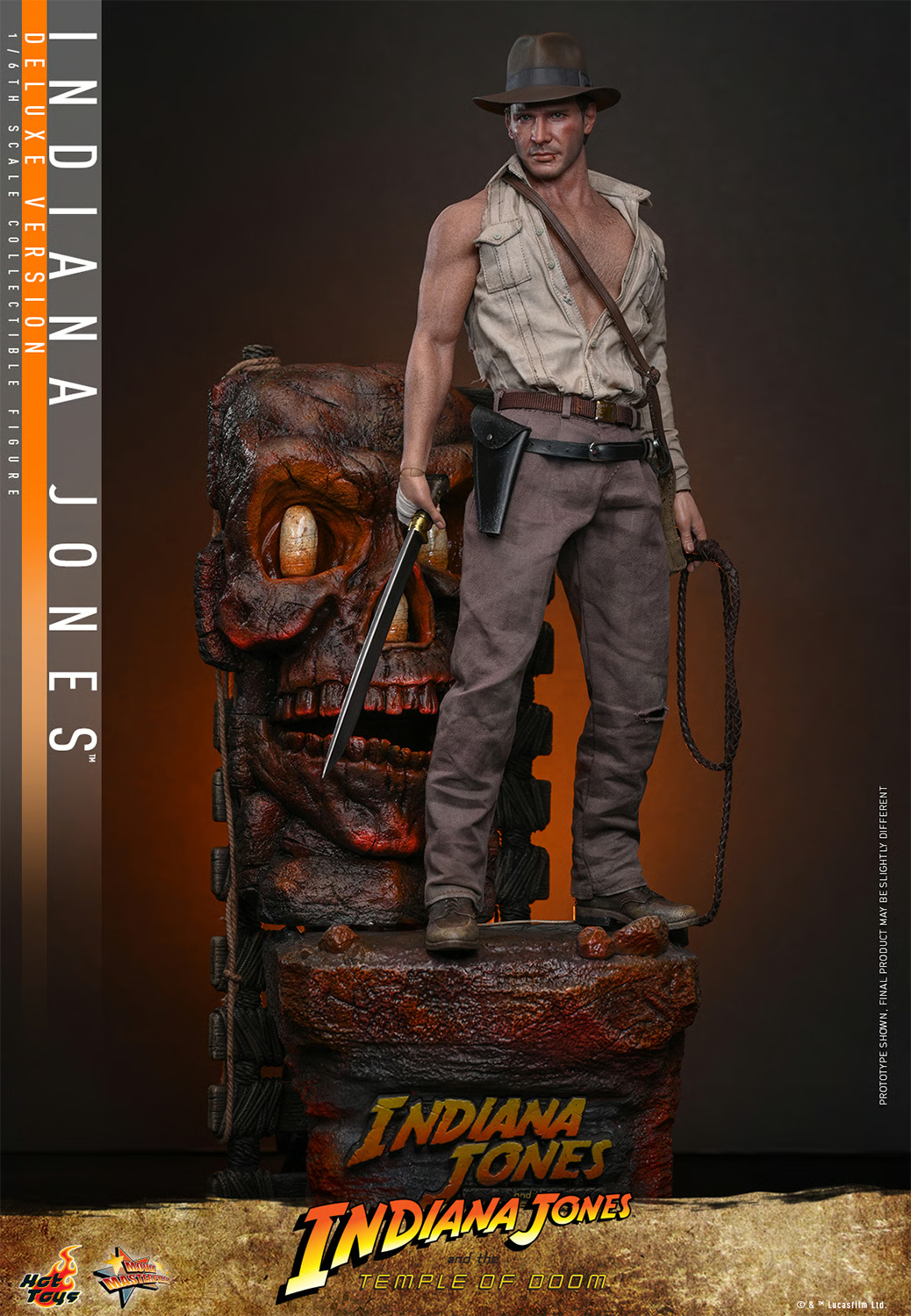 Indiana Jones (Deluxe Version) Figure by Hot Toys