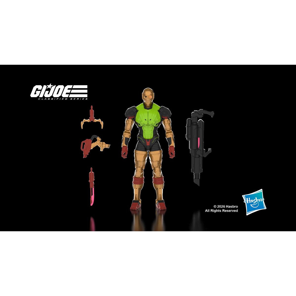G.I. Joe Classified Series #201 Cobra Overkill Action Figure