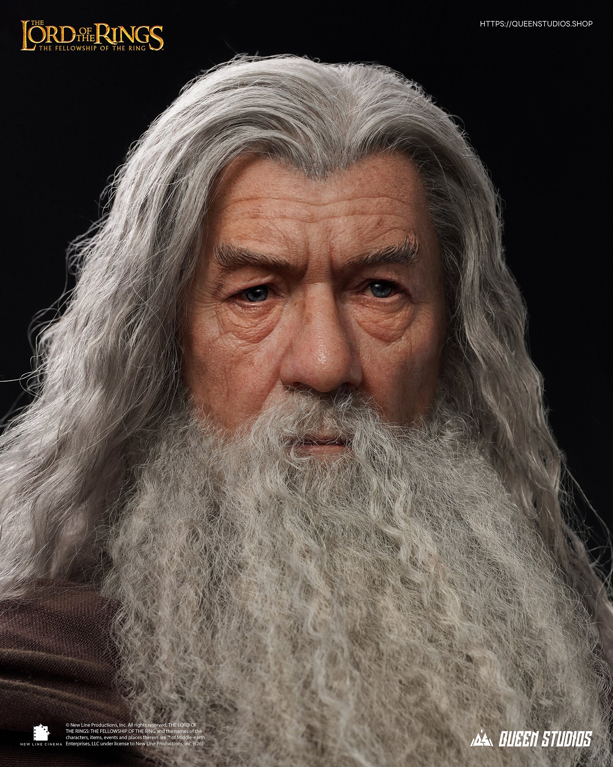 Queen Studios The Lord of the Rings The Fellowship of the Ring Gandalf 1/3 Scale Statue