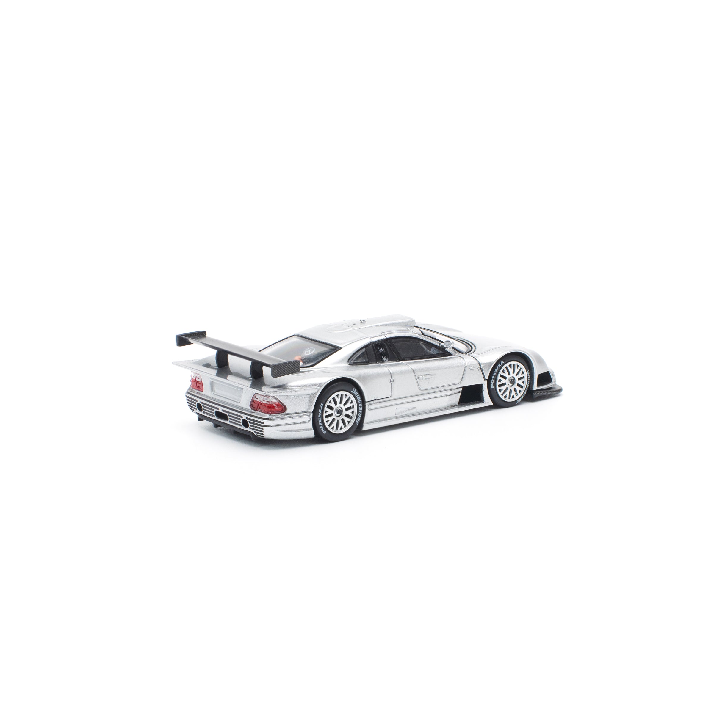 Mercedes-Benz CLK-GTR Silver PR640158 by Pop Race