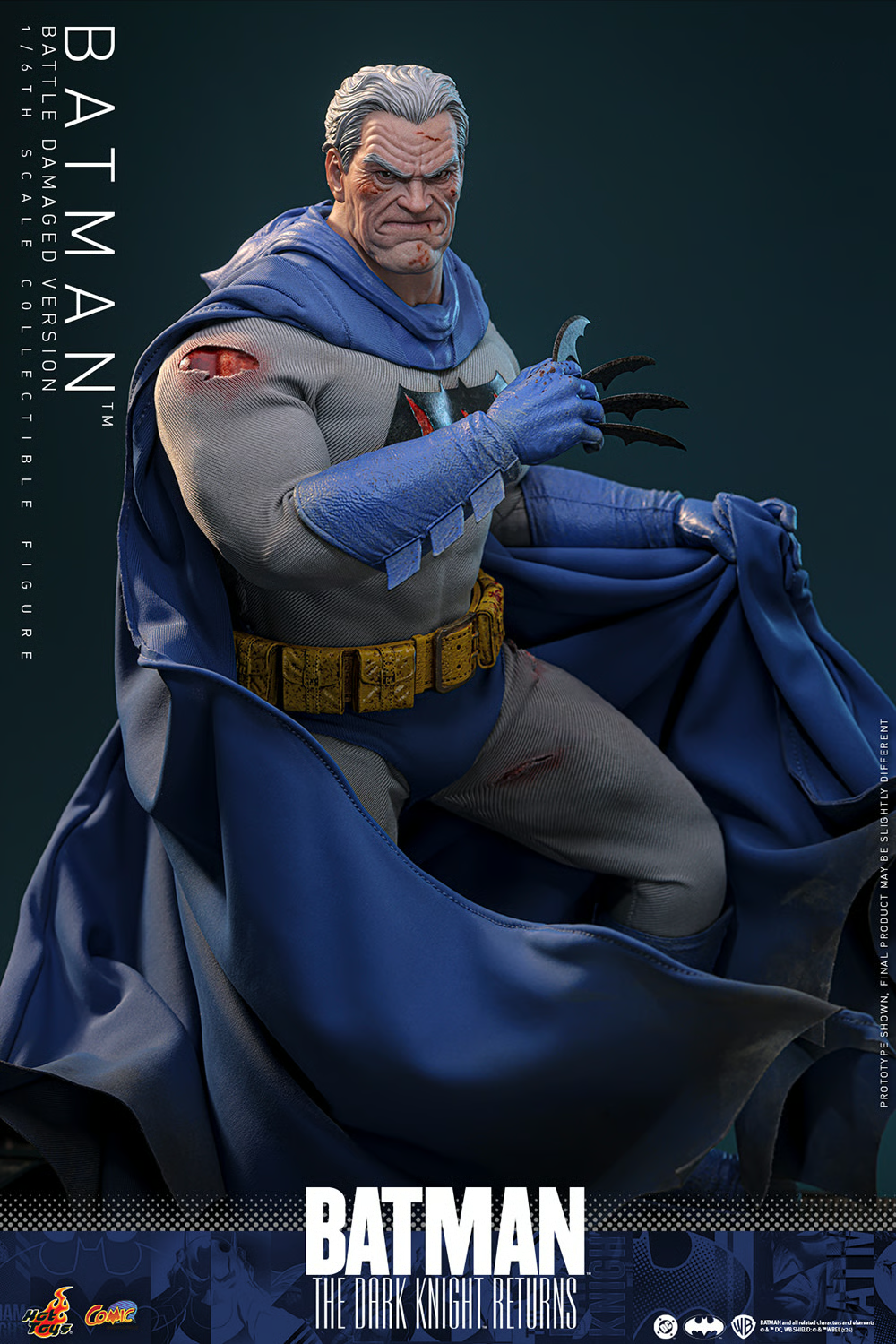 Batman (Battle Damaged Version) Sixth Scale Figure by Hot Toys