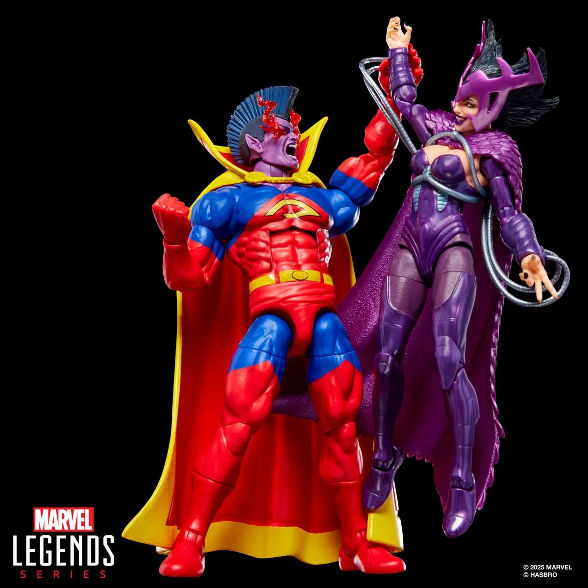 X-Men Marvel Legends Series Deathbird & Marvel’s Gladiator Action Figures