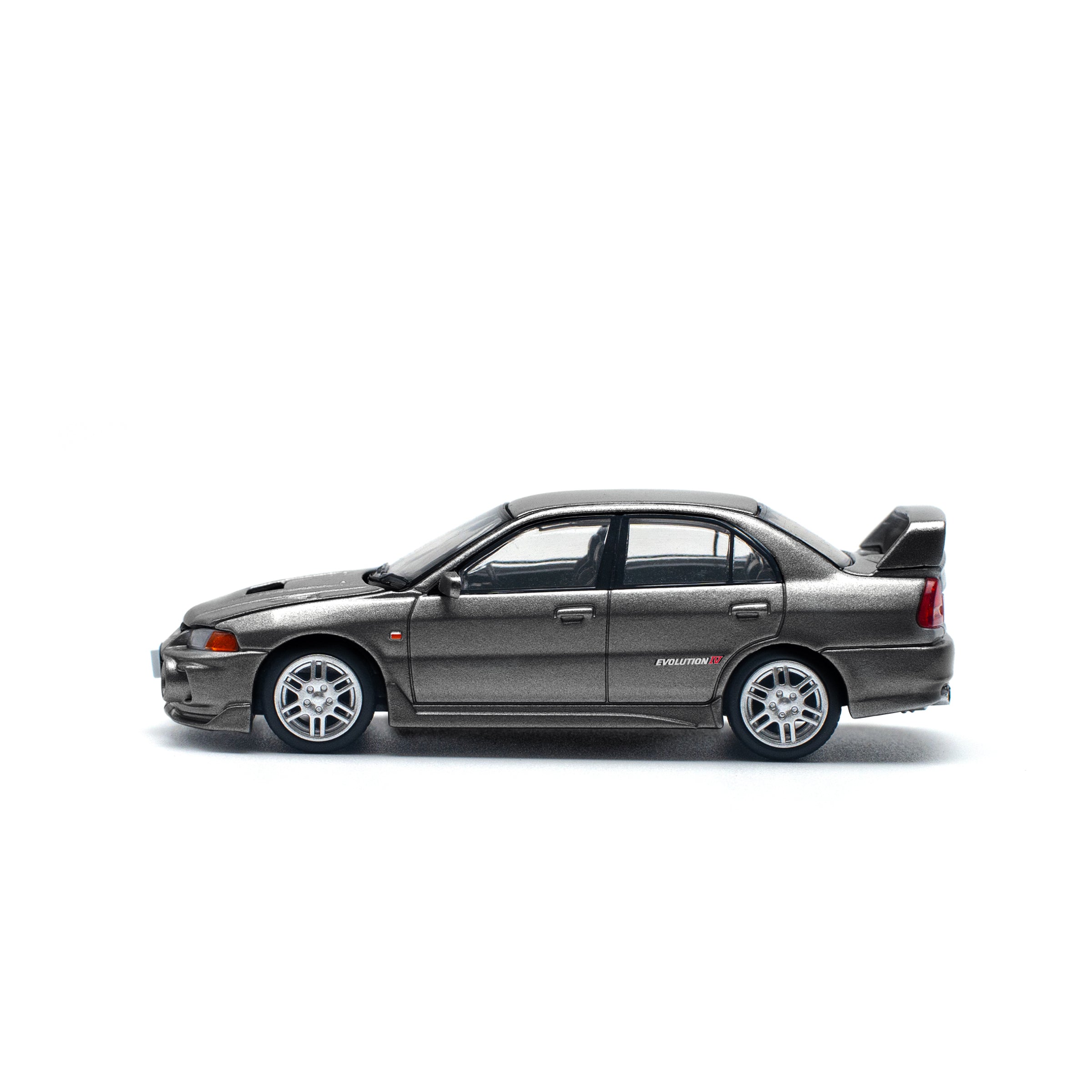 Mitsubishi Lancer EVO IV Dark Grey PR640327 by Pop Race