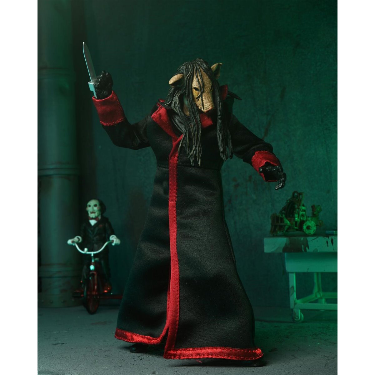 Saw Ultimate Jigsaw Killer Black Robe Version Scale Action Figure