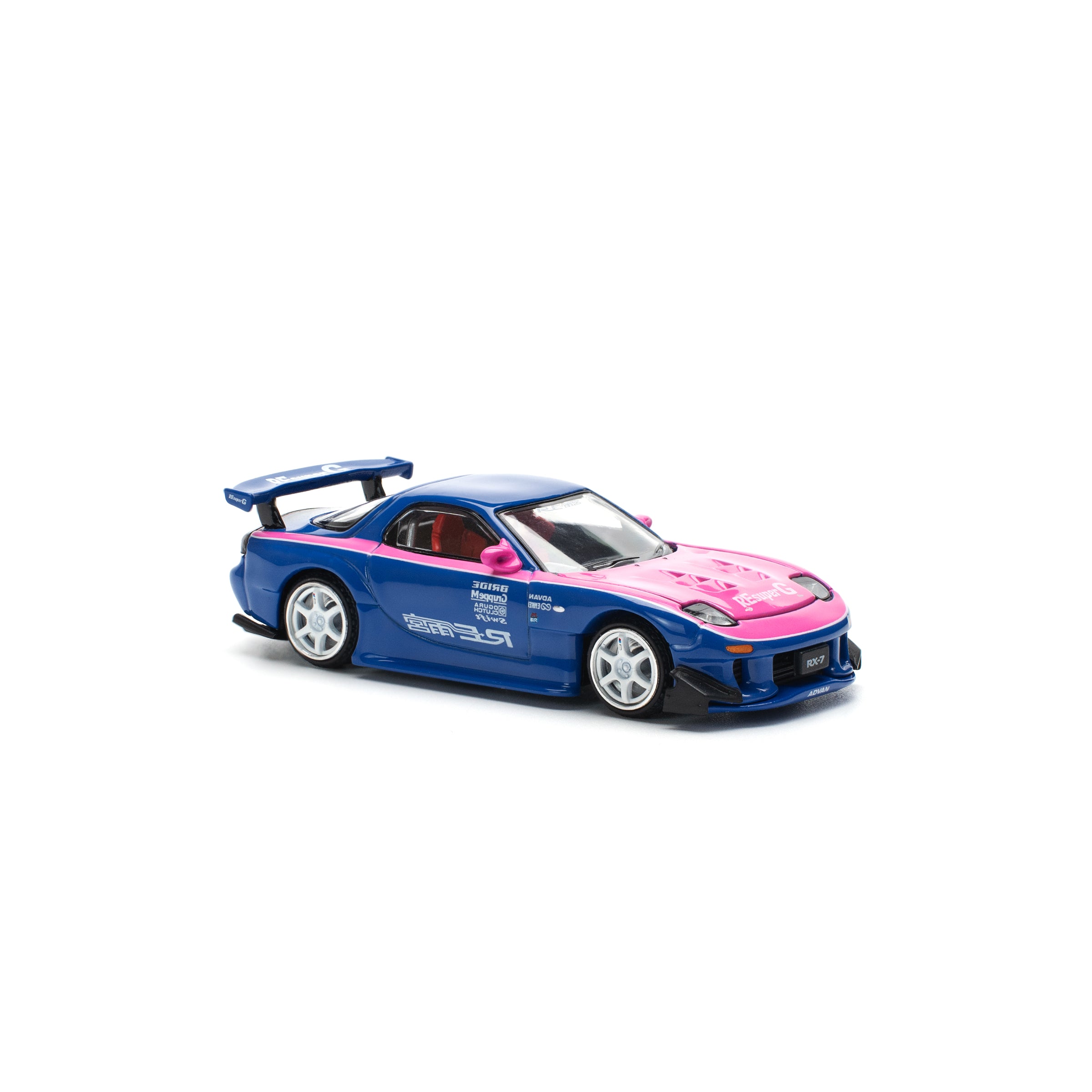 MAZDA RX7 RE-AMEMIYA Pink/Blue PR640240 by Pop Race