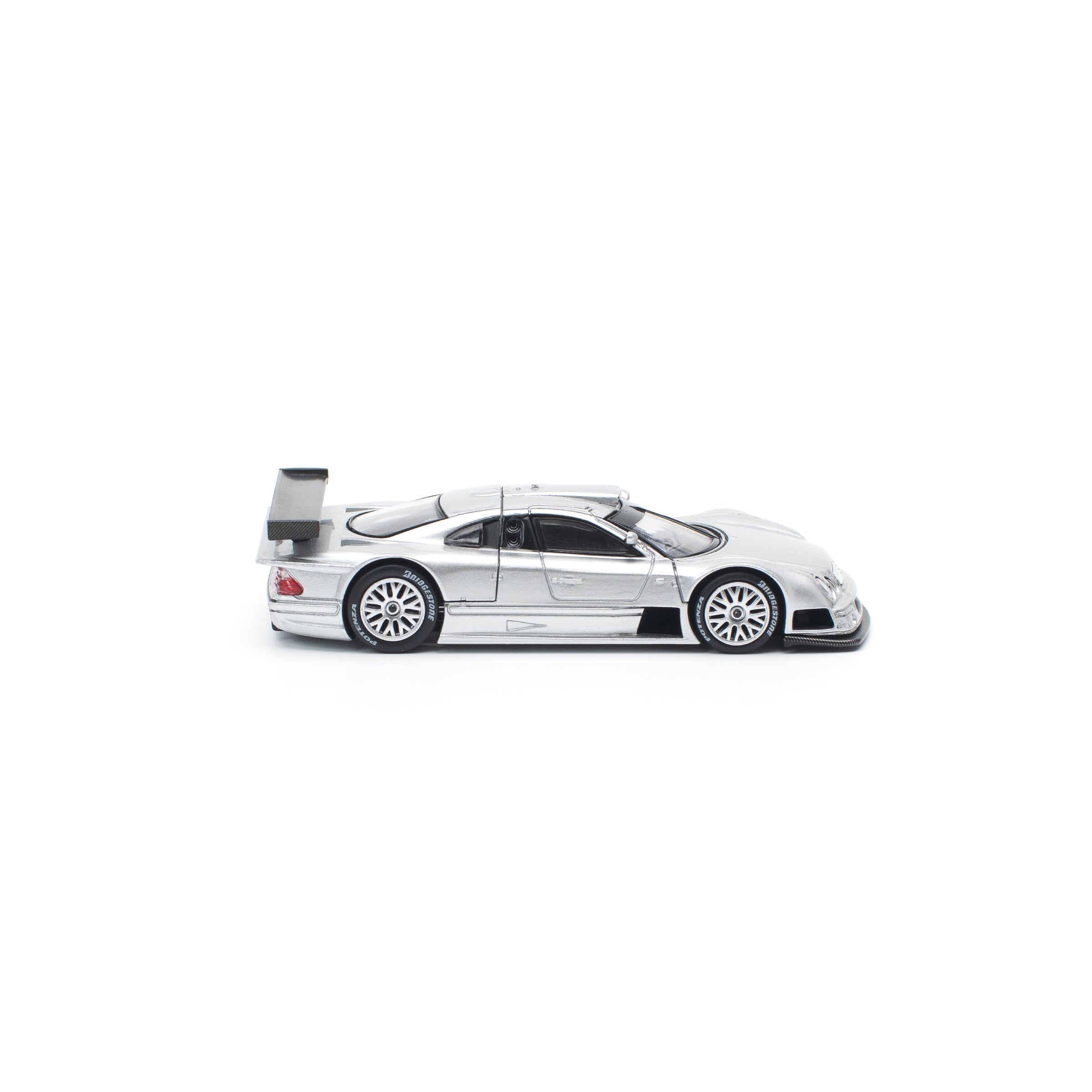 Mercedes-Benz CLK-GTR Silver PR640158 by Pop Race
