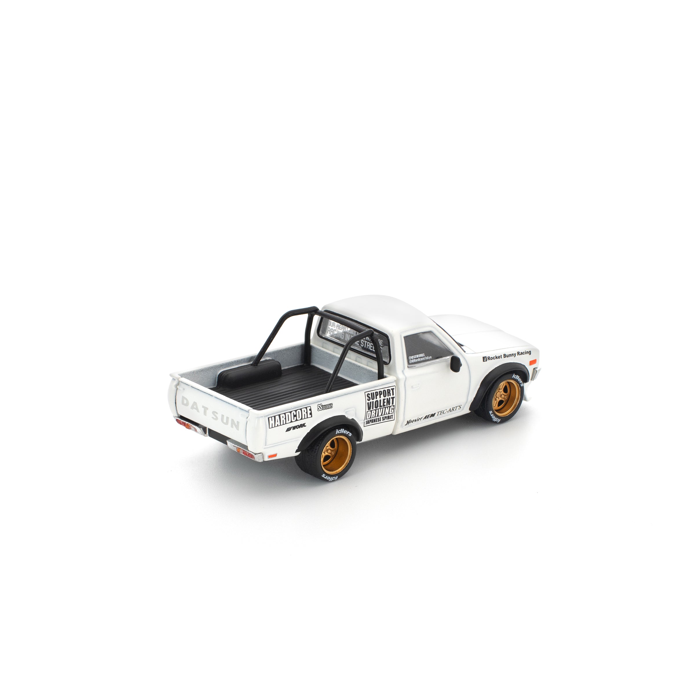 PANDEM DATSUN 620 White PR64350 by Pop Race