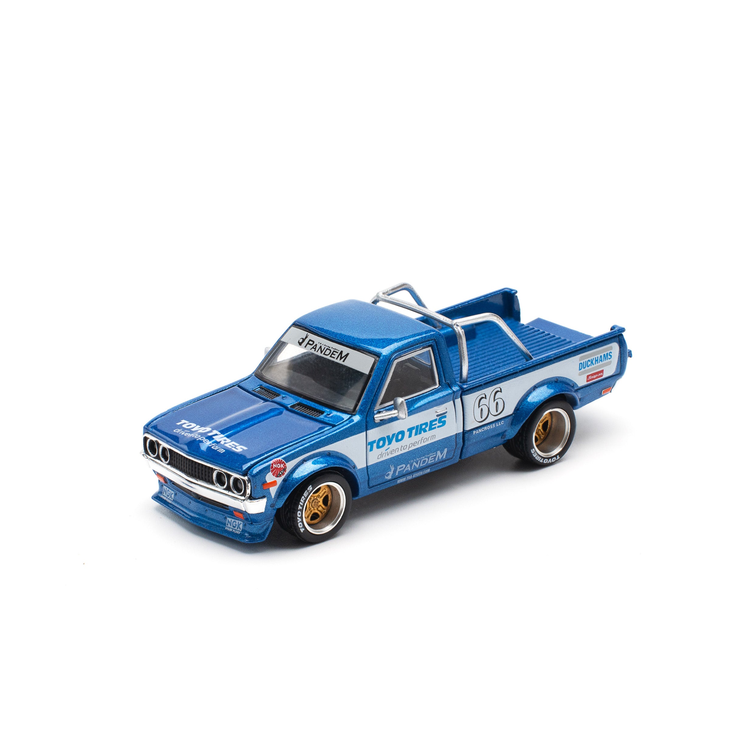 PANDEM DATSUN 620 BLUE NEW TOOLING PR640217 by Pop Race