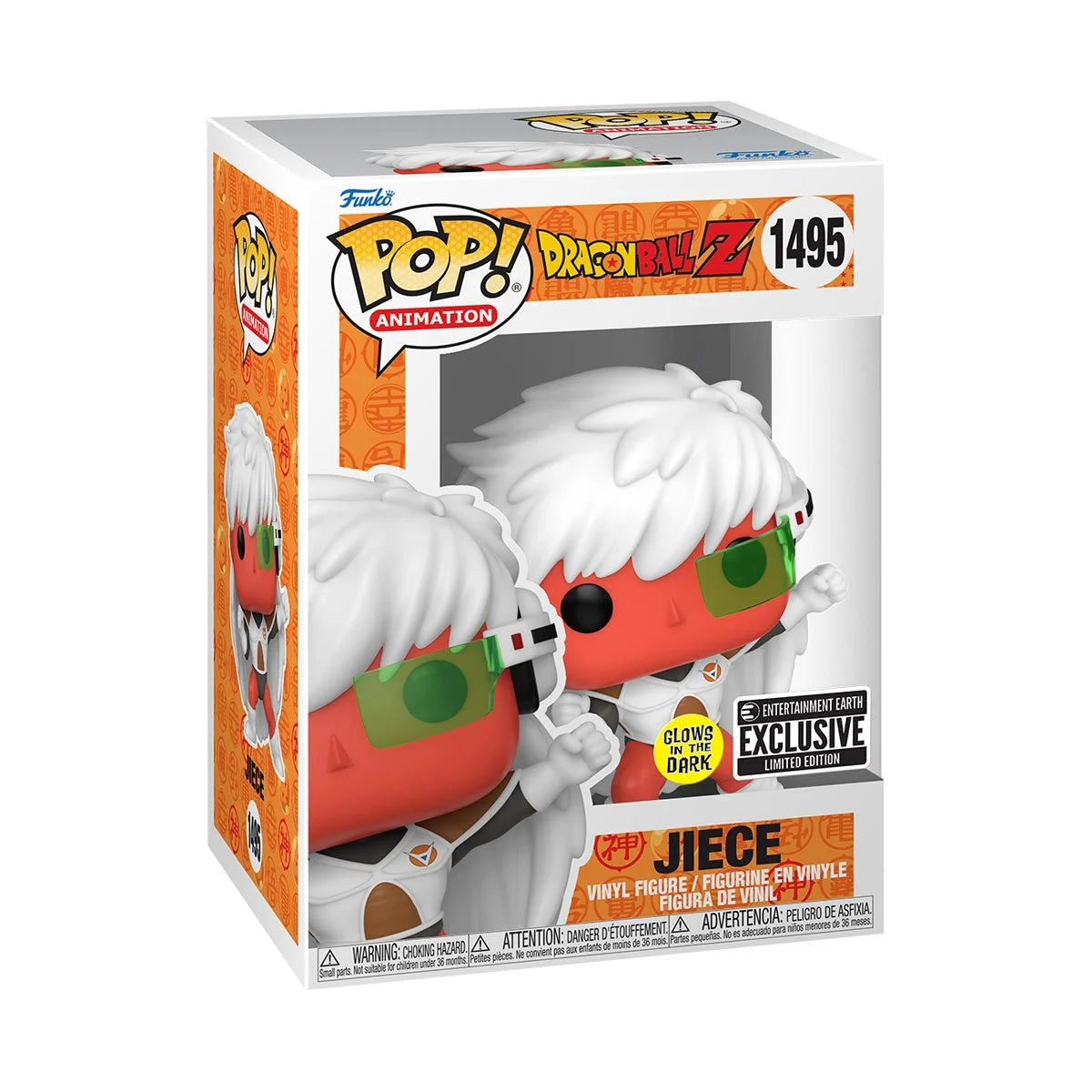 Dragon Ball Z Jiece Glow-in-the-Dark Figure By Funko Pop! EE Ex