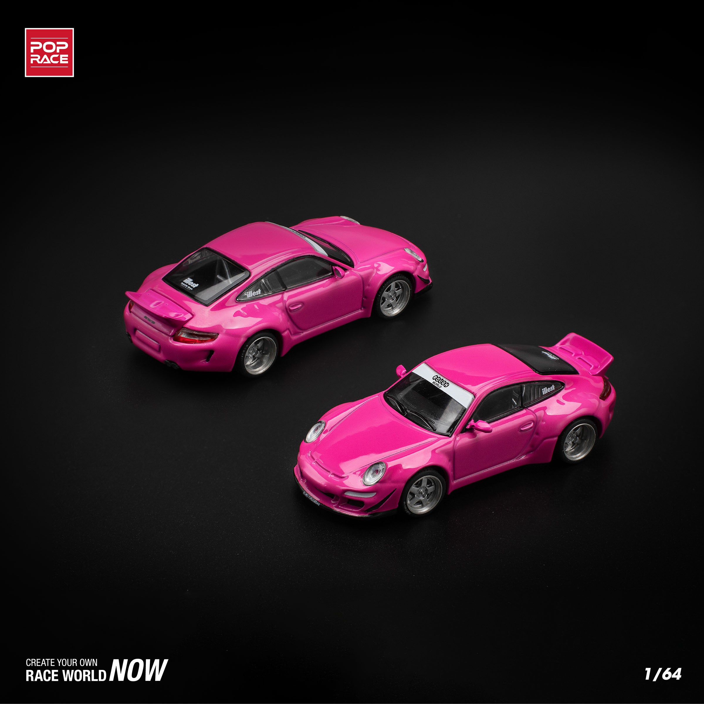 RWB Porsche 997 Pink PR640202