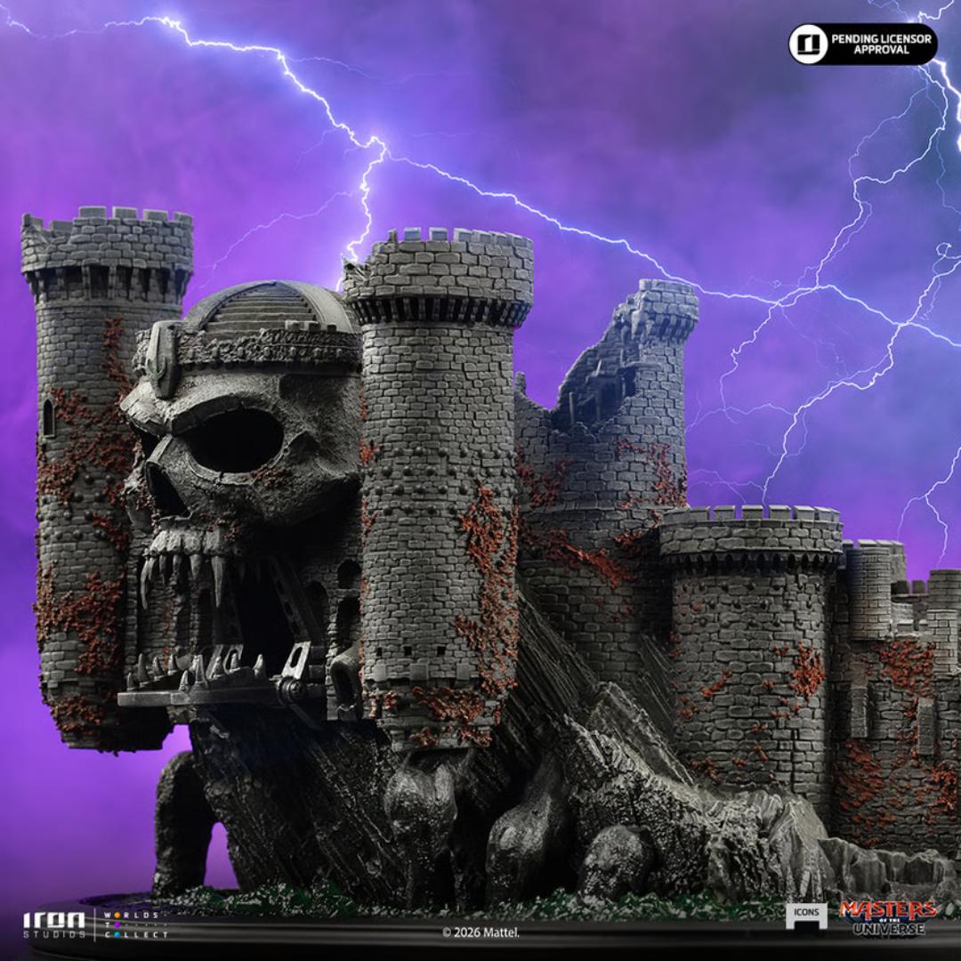 Masters Of The Universe 2026 Grayskull Castle Statue  Icons by Iron Studios