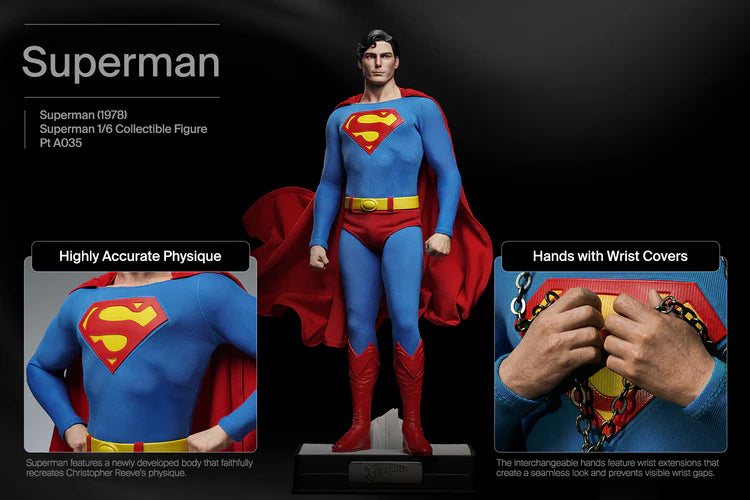 Superman (1978) Superman 1/6 Collectible Deluxe Version Figure By Inart
