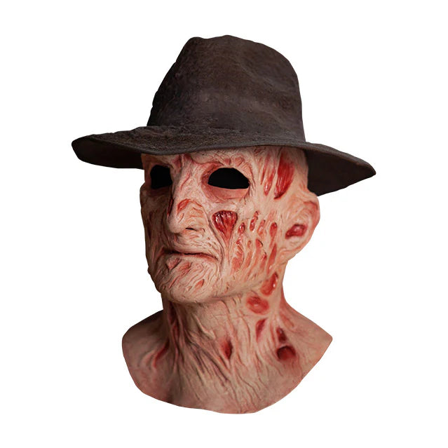 A Nightmare on Elm Street 4 The Dream Master Freddy Krueger Mask with Fedora Hat