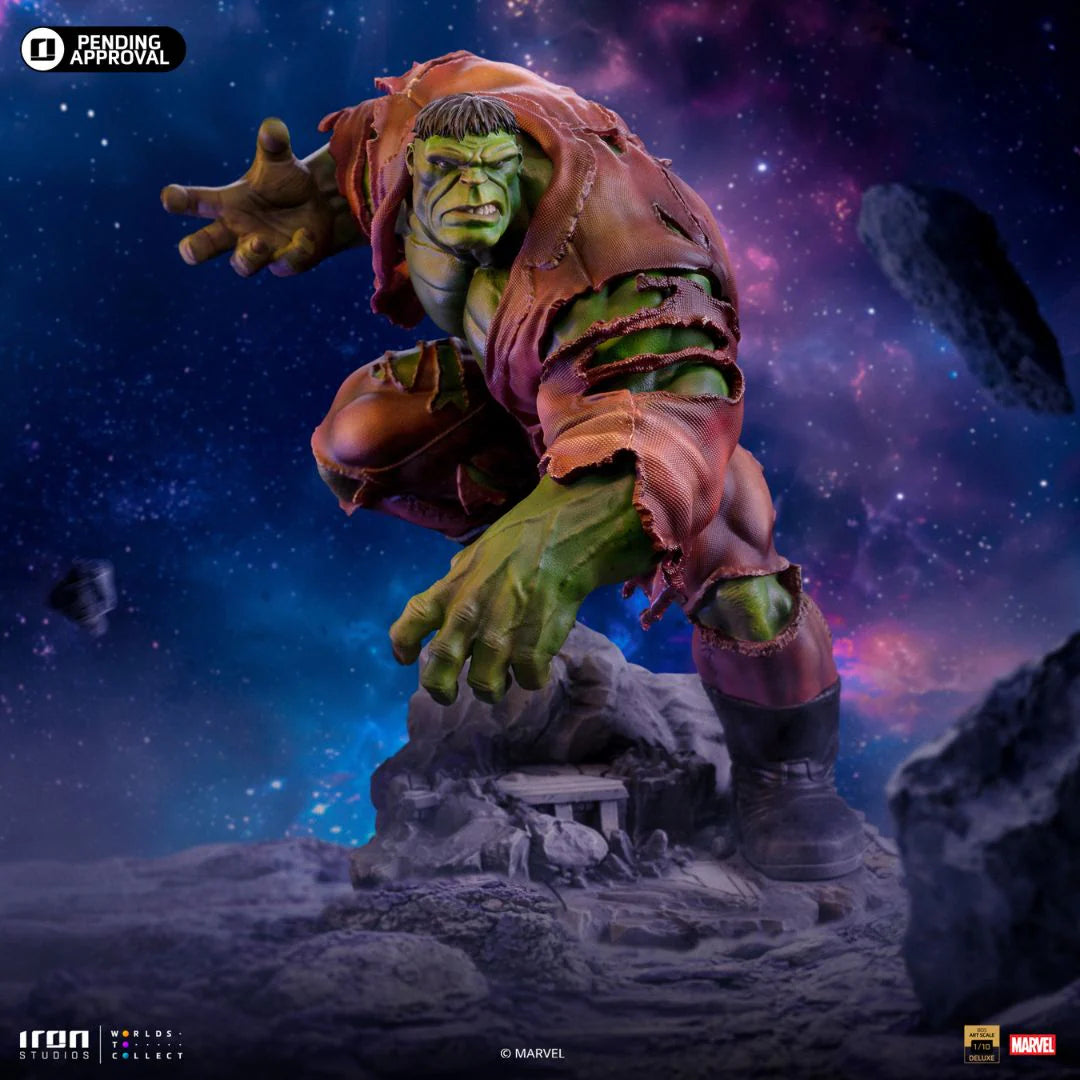 Hulk Deluxe - Infinity Gauntlet Diorama - Art Scale 1/10 By Iron Studios