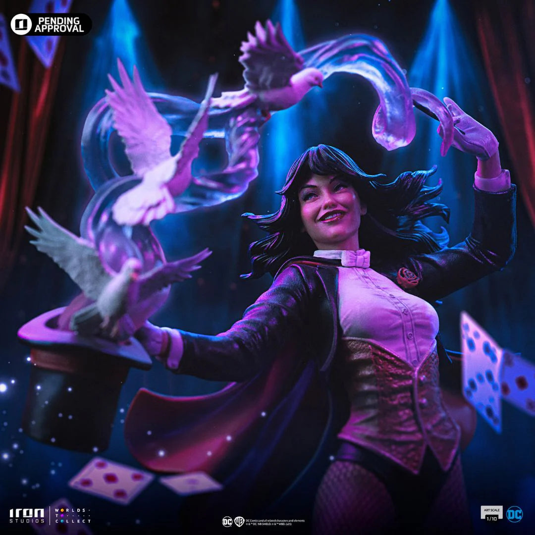 Zatanna 1:10 Scale Statue By Iron Studios