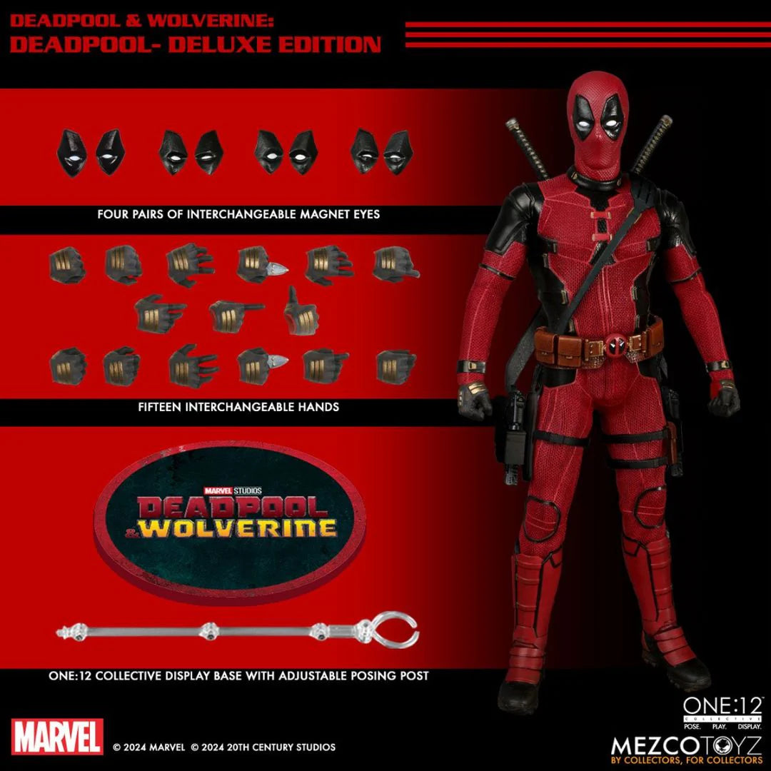 Deadpool & Wolverine: Deadpool Deluxe Edition One:12 Collective Action Figure