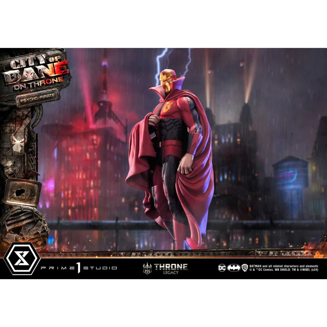 Batman City of Bane Psycho-Pirate statue by Prime 1 Studios